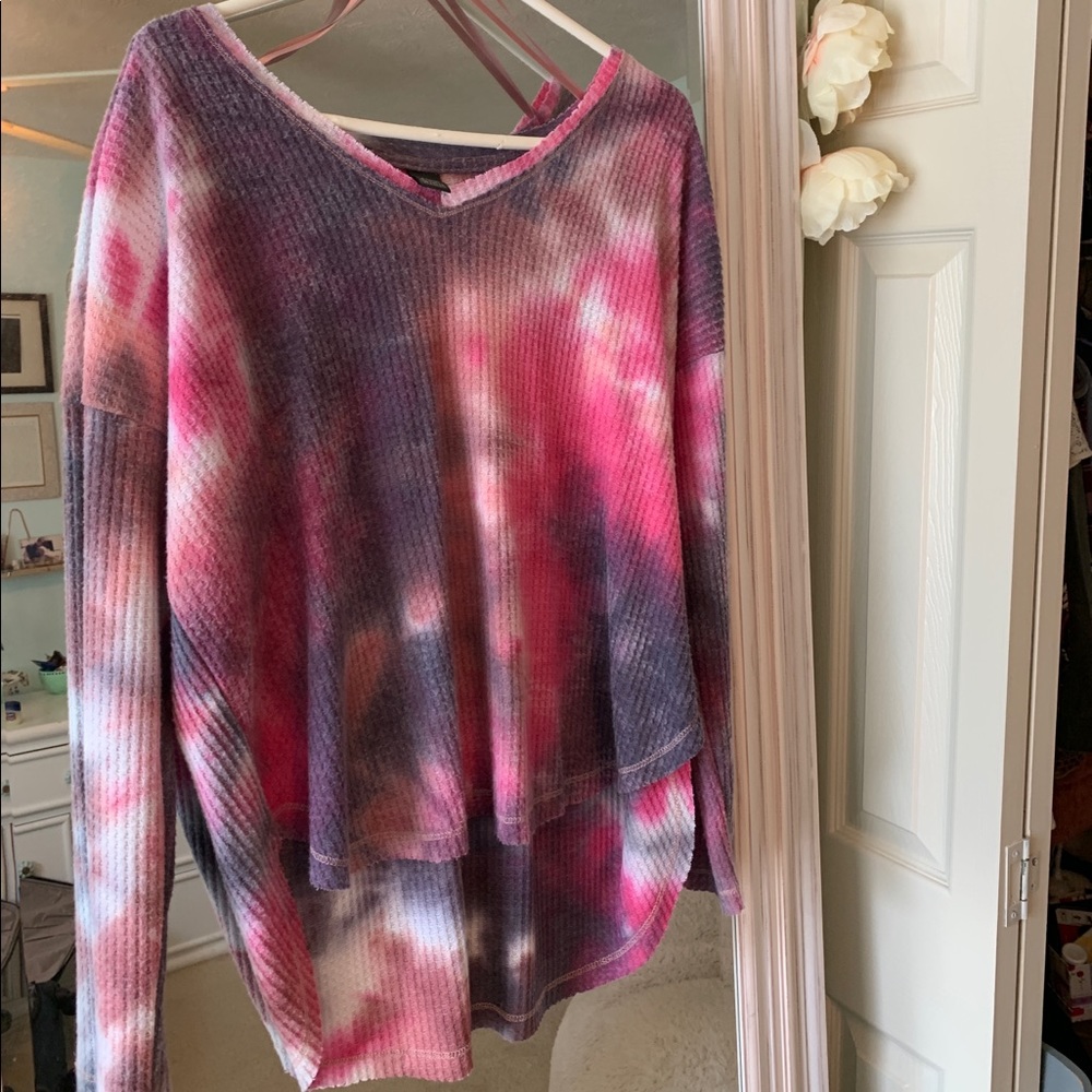 Tie dye sweater